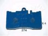 ASHIKA 50-02-274 Brake Pad Set, disc brake